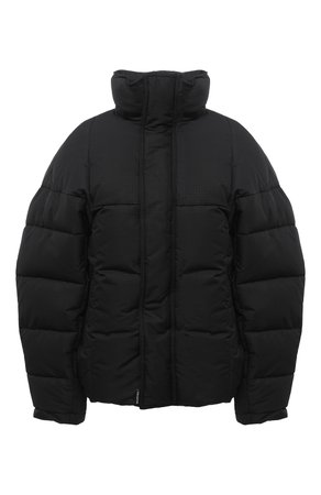 Женская черная утепленная куртка BALENCIAGA — купить в интернет-магазине ЦУМ, арт. 626542/TYD33