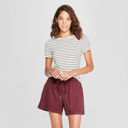 Target Striped Short Sleeve T-Shirt