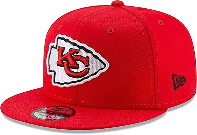 Amazon.com: New Era NFL 9FIFTY Adjustable Snapback Hat Cap One Size Fits All (Kansas City Chiefs) : Sports & Outdoors