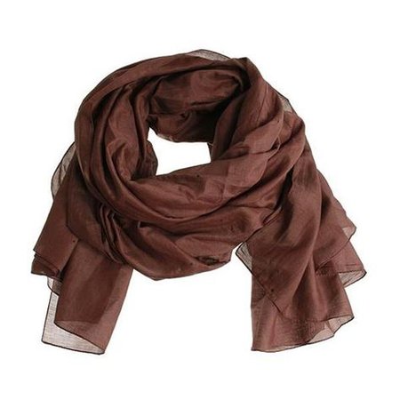 Brown Neck Scarf