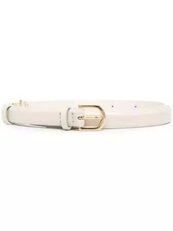 TOTEME Buckled Leather Belt