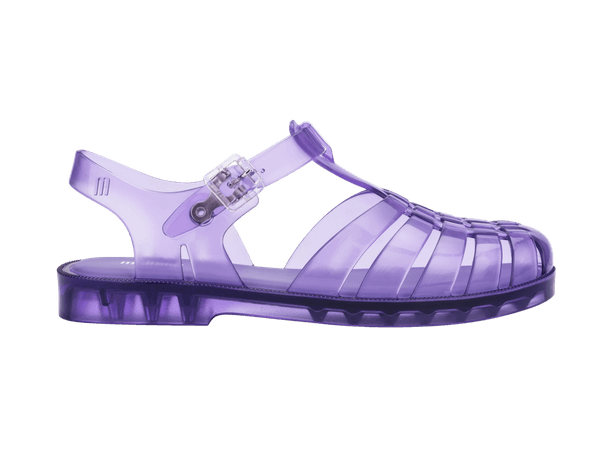 melissa purple jelly sandals