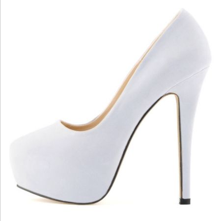 heels white