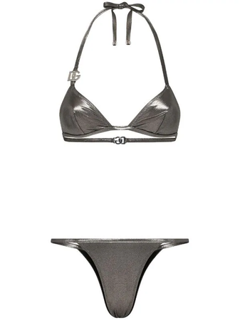 Dolce & Gabbana KIM DOLCE&GABBANA DG-logo triangle bikini $507