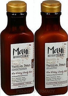 maui moisture vanilla bean shampoo and conditioner