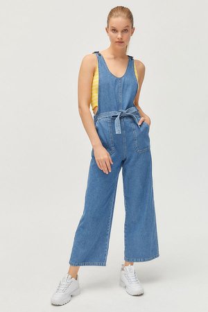Denim Dresses + Rompers | Urban Outfitters