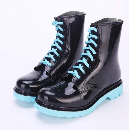 Kawaii Rubber Rain Boots Ankle Booties ABDL CGL | DDLG Playground