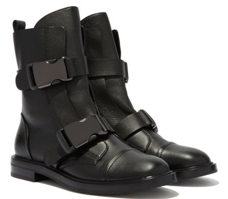 Black Boots with Buckles