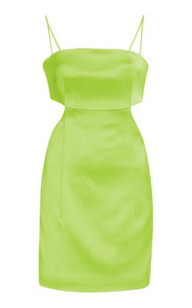 Marta Cutout Satin Mini Dress By Gauge81 | Moda Operandi