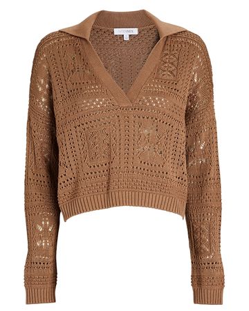 INTERMIX Private Label Suki Sweater In Brown | INTERMIX®
