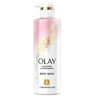 Olay Nourishing Body Wash With Pump - Vitamin B3 And Hyaluronic Acid - 17.9 Fl Oz : Target