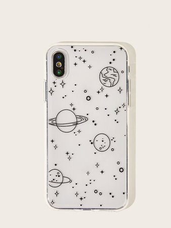 Starry Sky Pattern iPhone Case | SHEIN