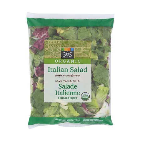 Organic Italian Salad, 10 oz, 365 Everyday Value® | Whole Foods Market