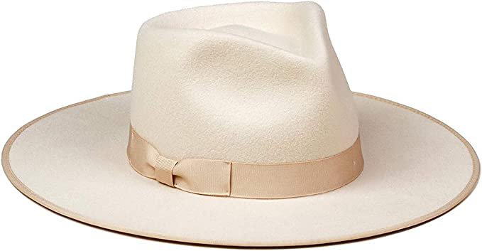Lack of Color Women's Rancher Fedora Hat (Ivory, Medium (57 cm)) at Amazon Women’s Clothing store