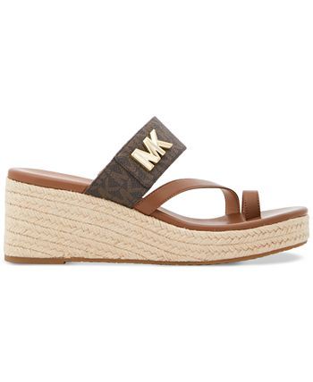 Michael Kors Women's Jilly Espadrille Platform Wedge Sandals & Reviews - Sandals - Shoes - Macy's
