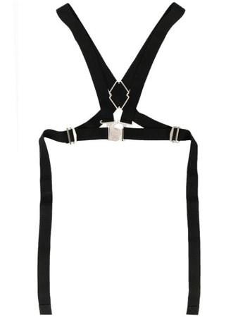 Black AMBUSH buckle-fastening harness - Farfetch