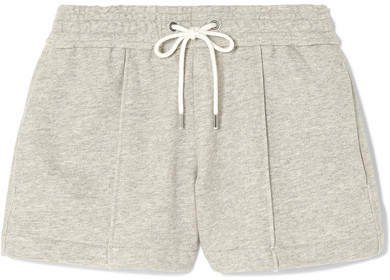Loopback Cotton-jersey Shorts - Gray