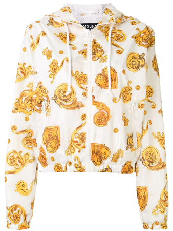 Versace Jean's Couture baroque print sweater