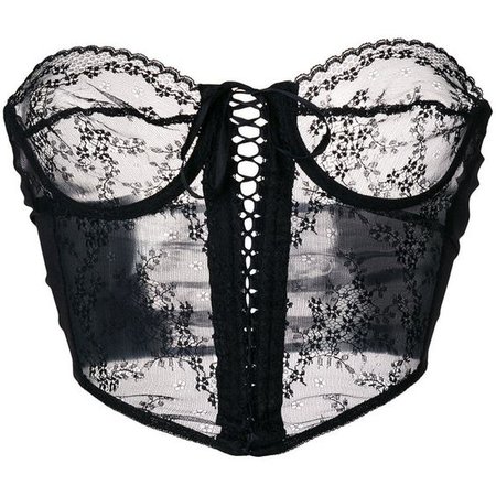 Versace Vintage Intimo lace bustier