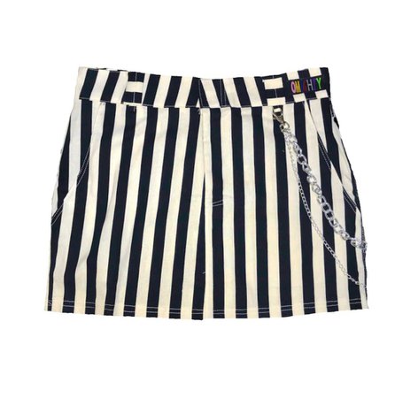 stripe skirt