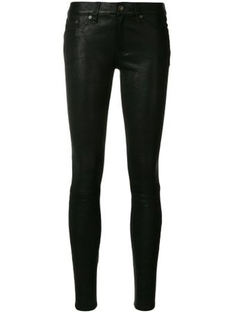 Rag & Bone skinny leather trousers - Black | £1,104.00 | Port