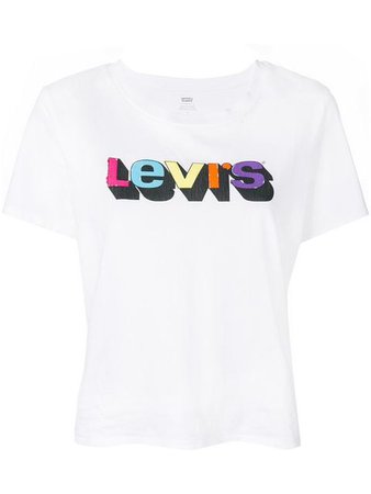 Levi's logo printed T-shirt $47 - Buy Online SS19 - Quick Shipping, Price