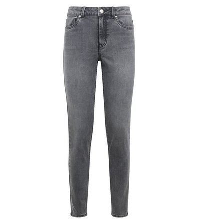 Pale Grey Super Soft Super Skinny India Jeans | New Look