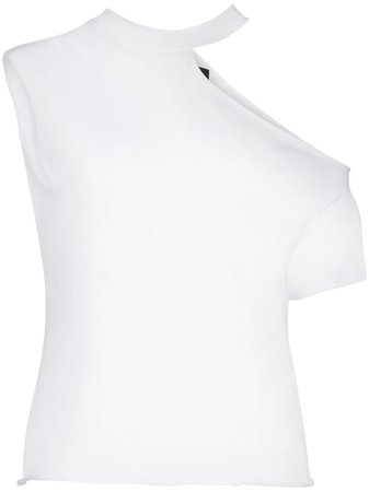 RtA Axel Asymmetric T-shirt - Farfetch