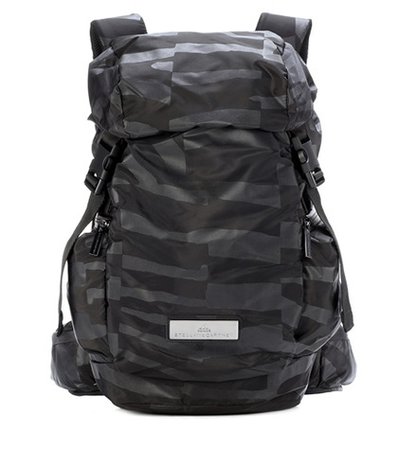Striped backpack