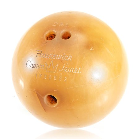 Orange Cream Crown Jewel Bowling Ball - Modernica Props