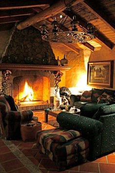 11 Cozy Photos of Fireplaces That Will Make You Want To Stay Inside All Winter | Autumn Decor | Pinterest | Cozy, Cozy fireplace and Autumn