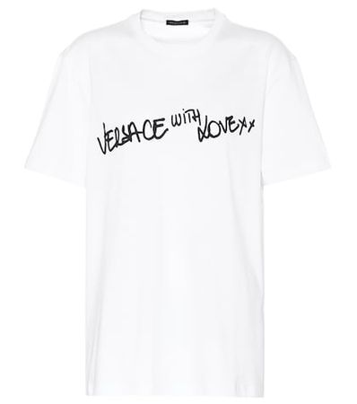 Versace with Love cotton T-shirt