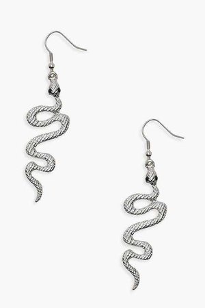 Sarah Snake Earrings | Boohoo