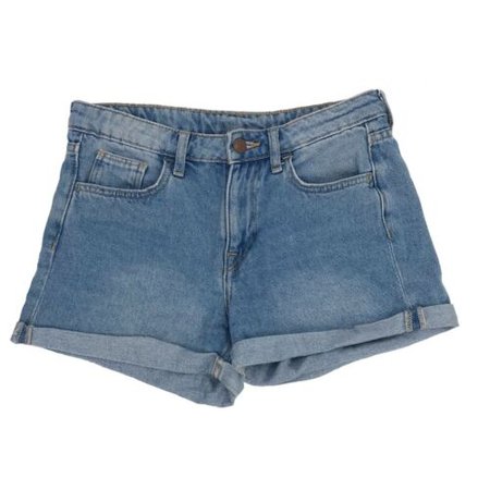H&M Women's Casual High Waist Spring Summer Blue Denim Shorts Size 8 | eBay