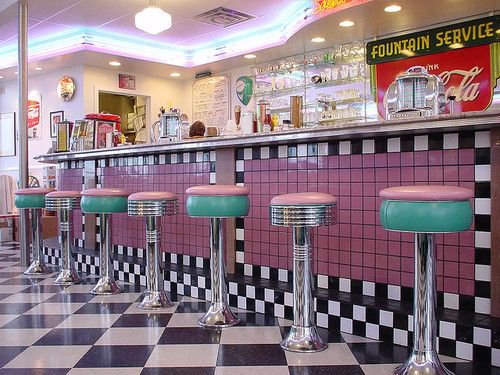 Pink and Blue DIner