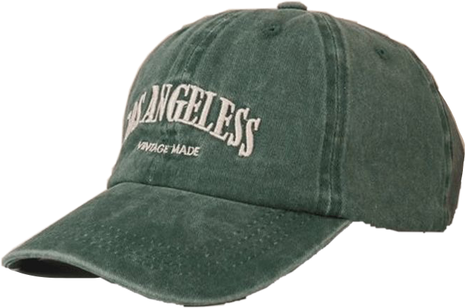 green cap