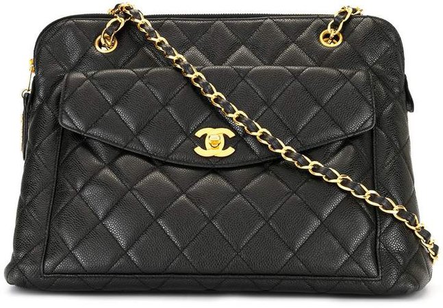 Chanel Pre Owned 1997 quilted CC shoulder bag
