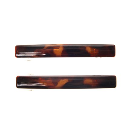 2 Pack Brown Marble Hair Clips | Claire's
