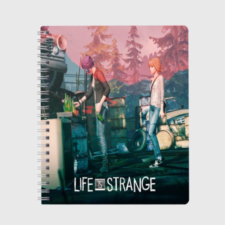 Life is Strange Тетрадь с принтом за 390 ₽ купить в интернет-магазине - 1708853