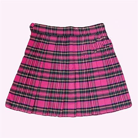 Amazon.com: LSXLSD falda plisada de cintura alta a cuadros de estilo japonés para niñas y niñas de estilo japonés linda falda kawaii (color: faldas, tamaño: talla única) : Ropa, Zapatos y Joyería
