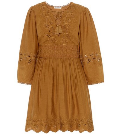 Ailey cotton and linen dress