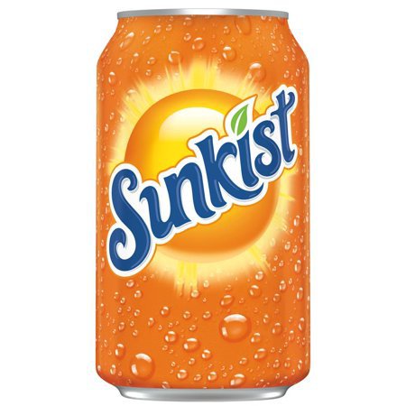 Walmart Grocery - Sunkist Orange Soda, 12 Fl. Oz., 24 Count