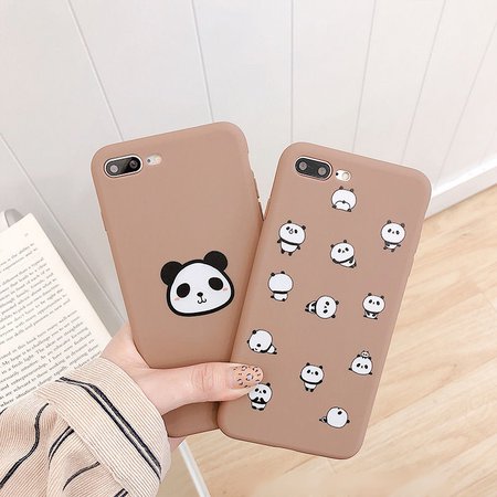 Buy Primitivo Panda Print Mobile Case - iPhone XS Max / XS / XR / X / 8 / 8 Plus / 7 / 7 Plus / 6s / 6s Plus | YesStyle