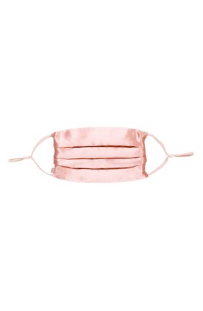 slip Pure Silk Adult Pleated Face Covering | Nordstrom