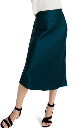 Madewell Midi Slip Skirt | Nordstrom