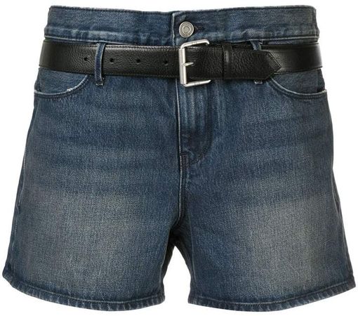 Pierce baggy denim shorts