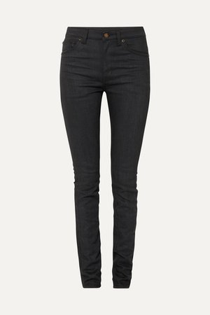 SAINT LAURENT | High-rise skinny jeans | NET-A-PORTER.COM