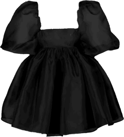 selkie black dress