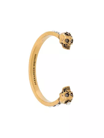 Alexander McQueen Skull Cuff Bracelet