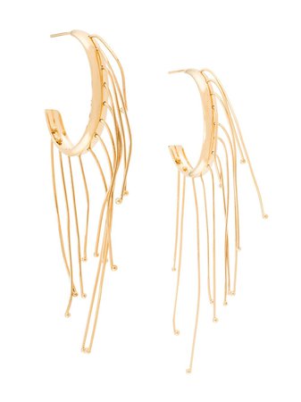 Jil Sander Multi Lines Earrings - Farfetch